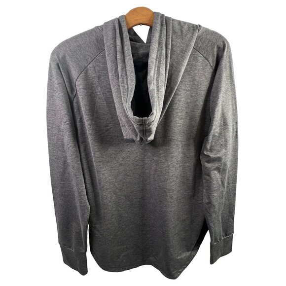 Ouray Hoodie Size Large Heather Gray CSU Rams Logo Long Sleeve Kangaroo Pocket - Picture 2 of 5